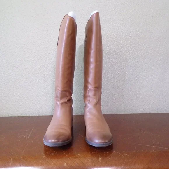 Sam Edelman Penny 2 Wide Calf Leather Boots Women - Picture 5 of 8